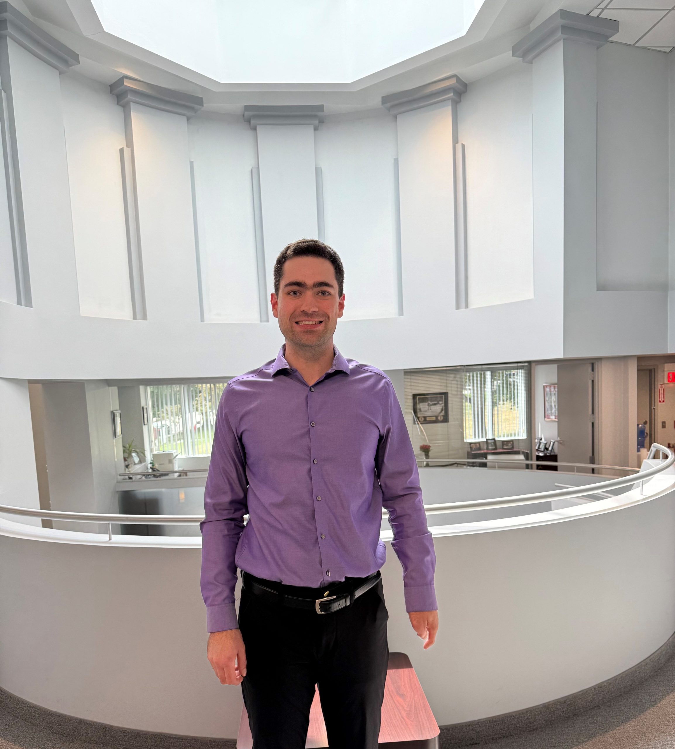 Curtis in bank