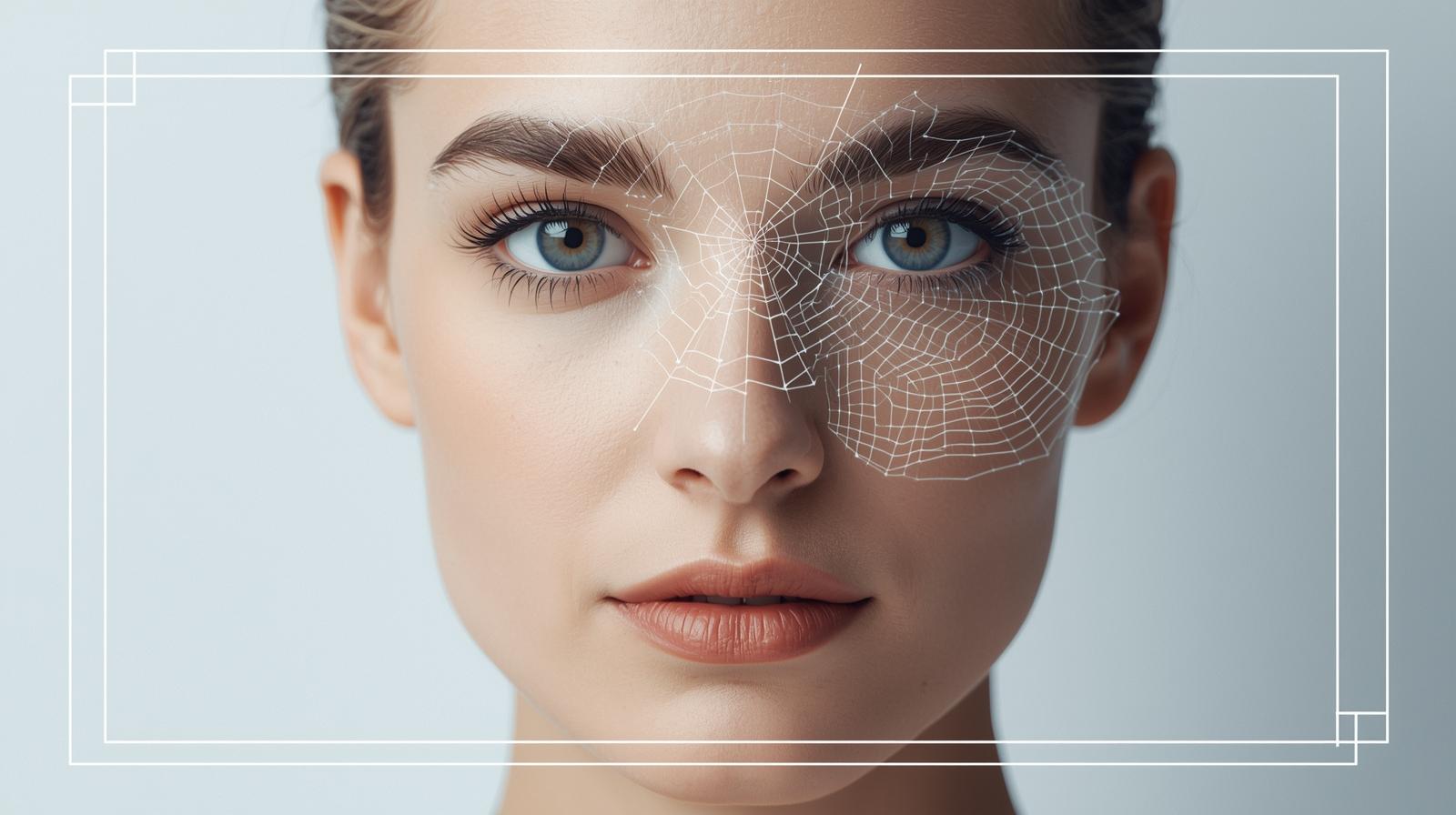 image of woman's face looking forward