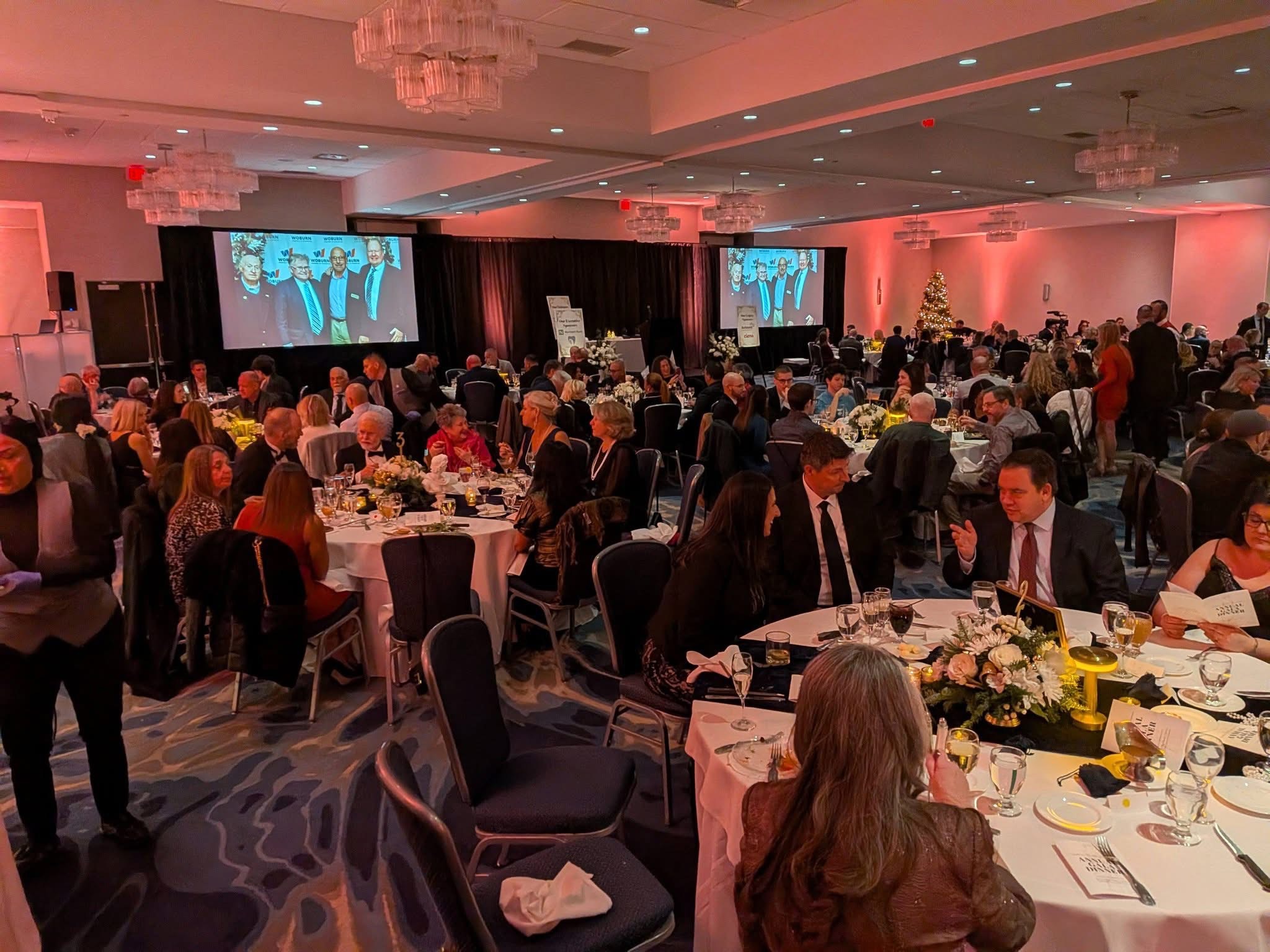 group of people attending the Gala