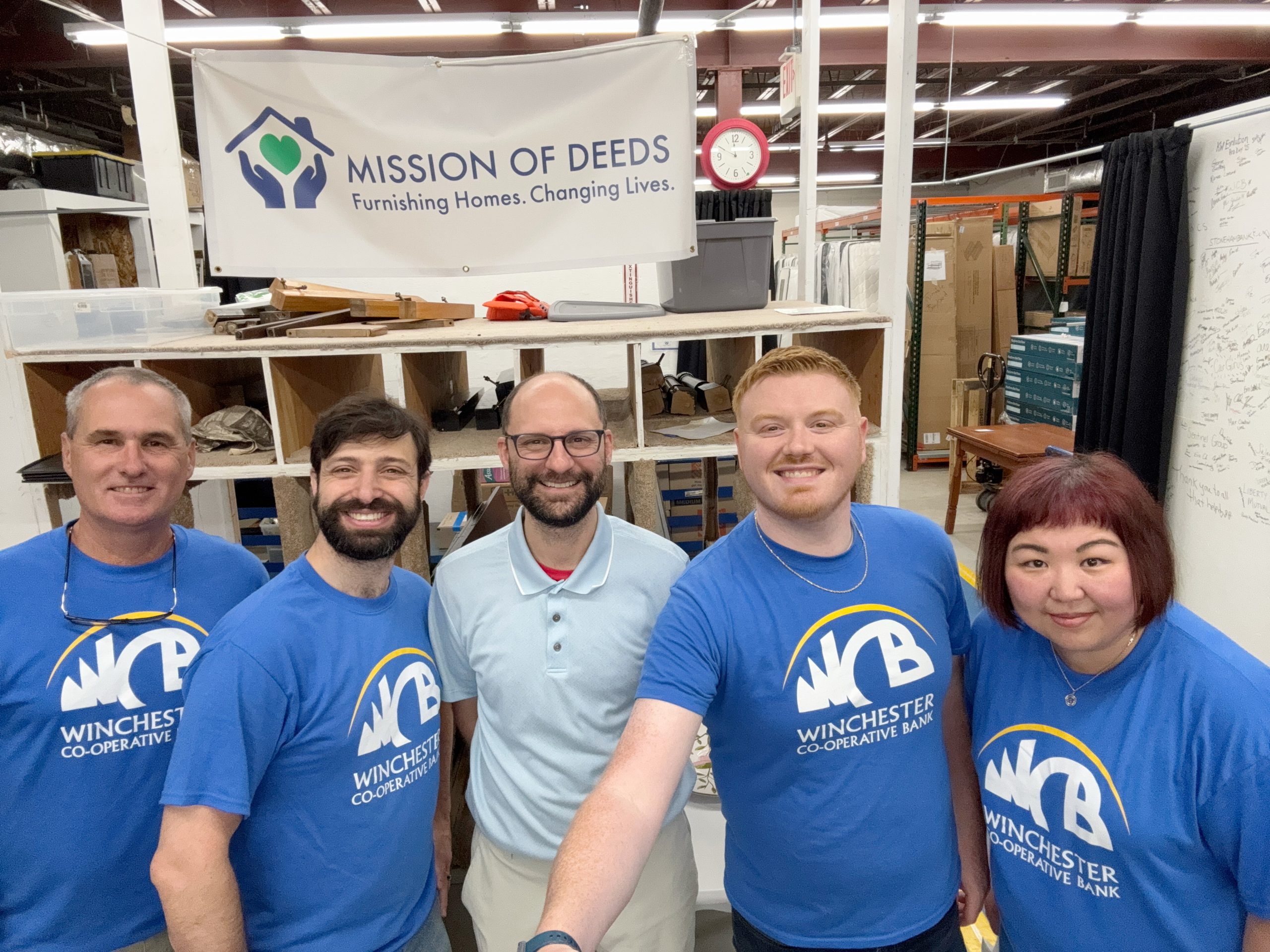 WCB employees with David McIsaac